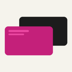 Etiquettes rectangulaires ou carrees