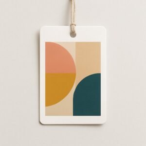 Hang tag – carte vêtement avec trou sur mesure au Maroc – Negocepro