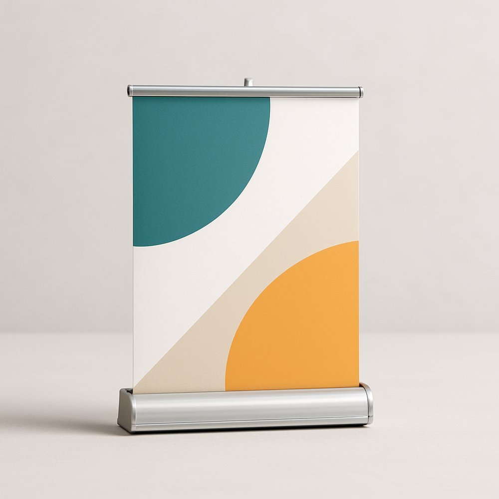Mini roll-up de bureau sur mesure au Maroc – Negocepro