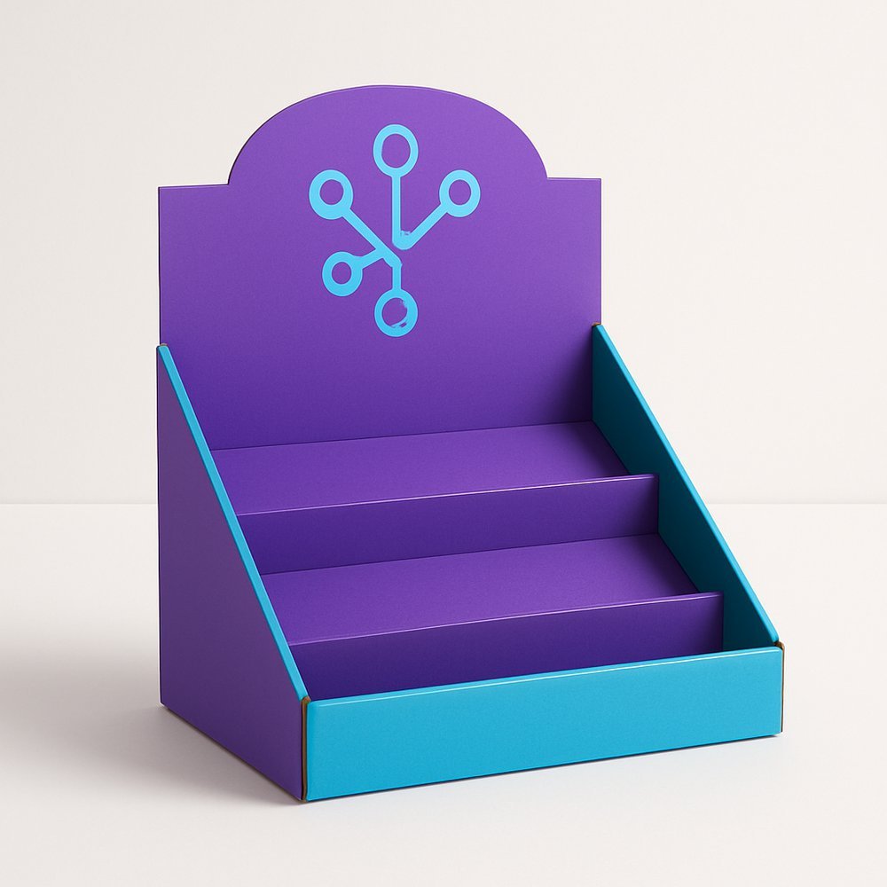 Présentoir de comptoir en carton – Image 2