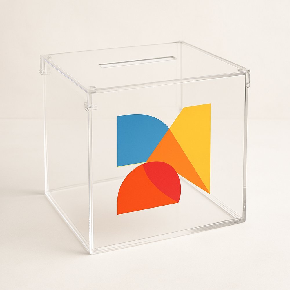 Urne en plexiglas sur mesure au Maroc – Negocepro