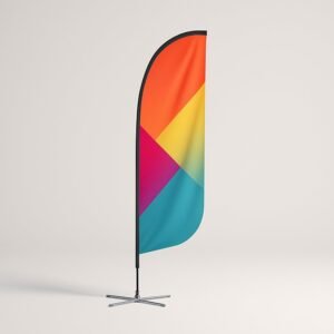 Drapeaux grand format sur mesure au Maroc – Negocepro